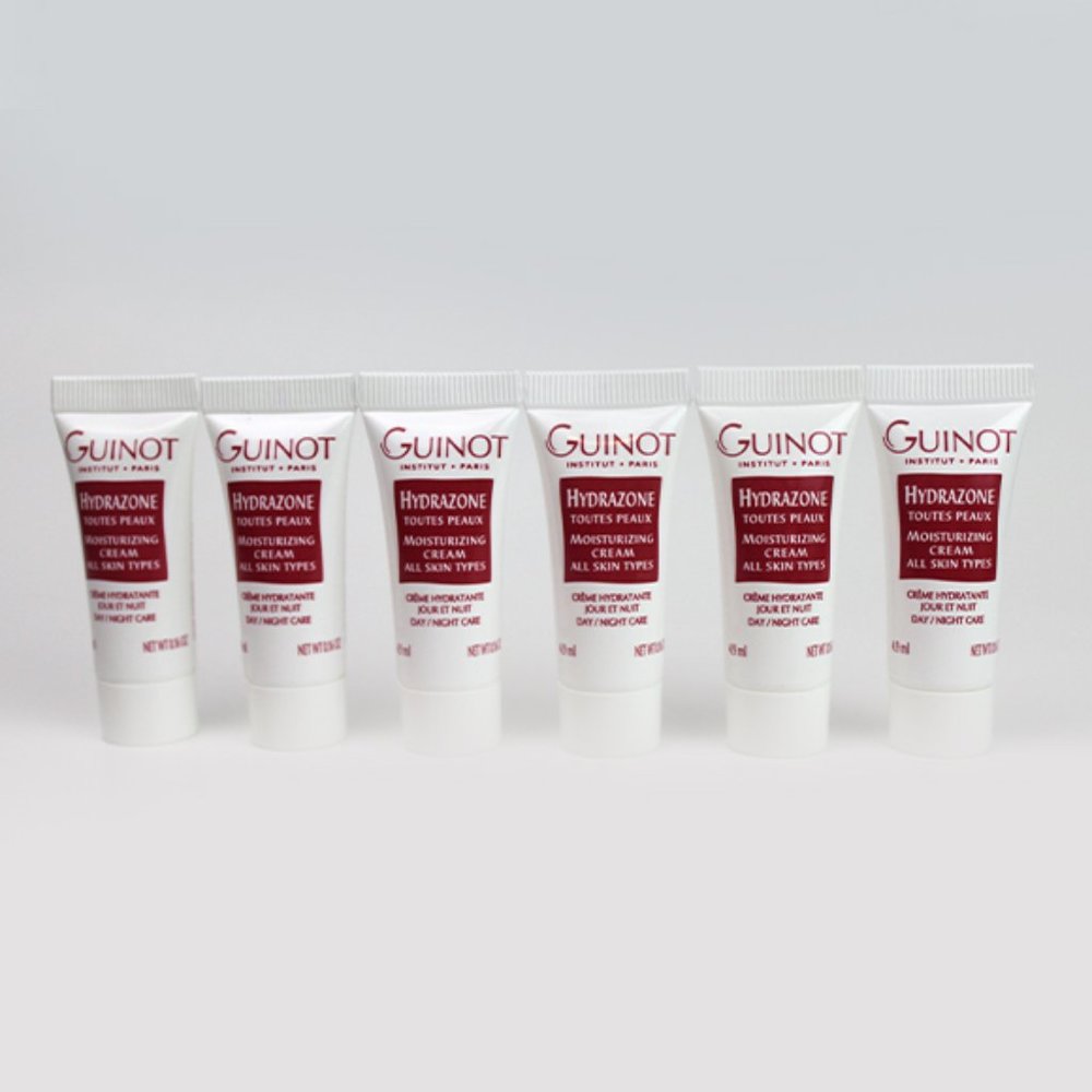Guinot Hydrazone All Skin Moisturizer 6 Trial Tubes  4.9ML EACH
